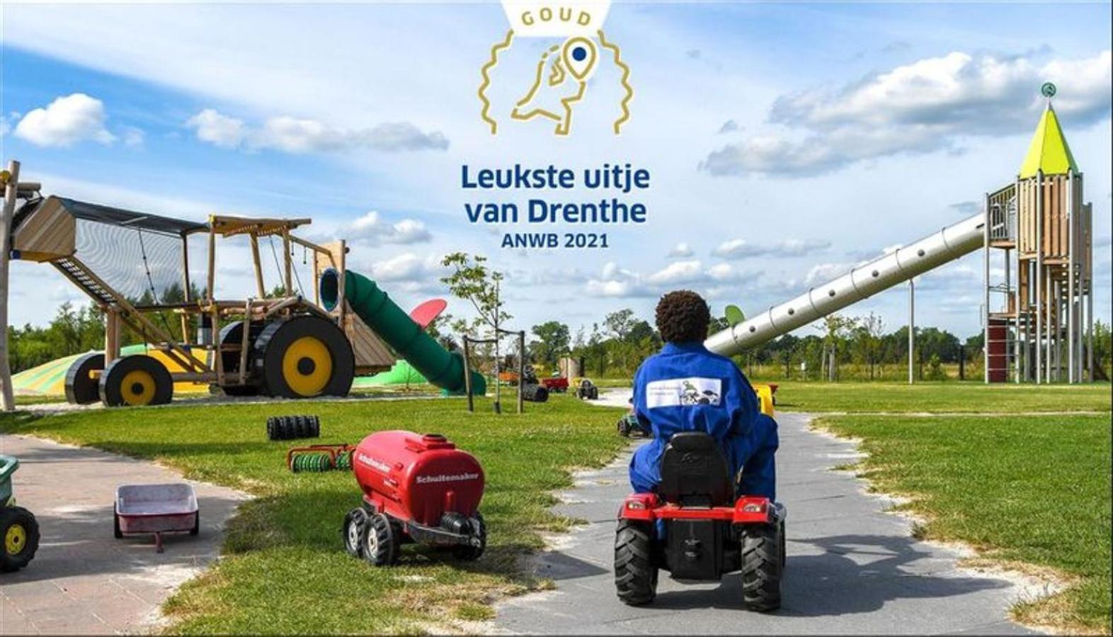 Vakantiewoning De Oeverzwaluw In Hartje Drenthe, Met Airco! Zwiggelte Exterior foto
